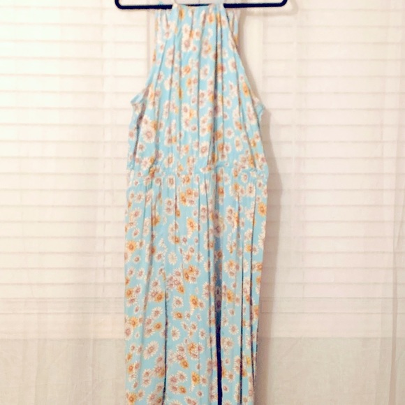 Summer Maxi Light Blue Dress - Picture 1 of 3
